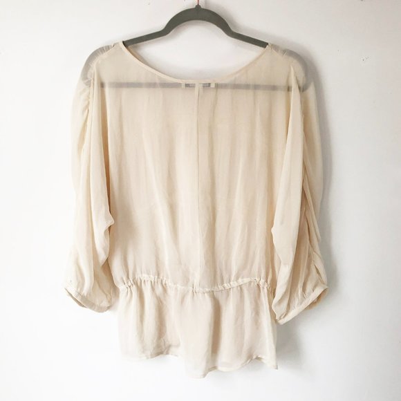 Daniel Rainn sheer top - Picture 2 of 7